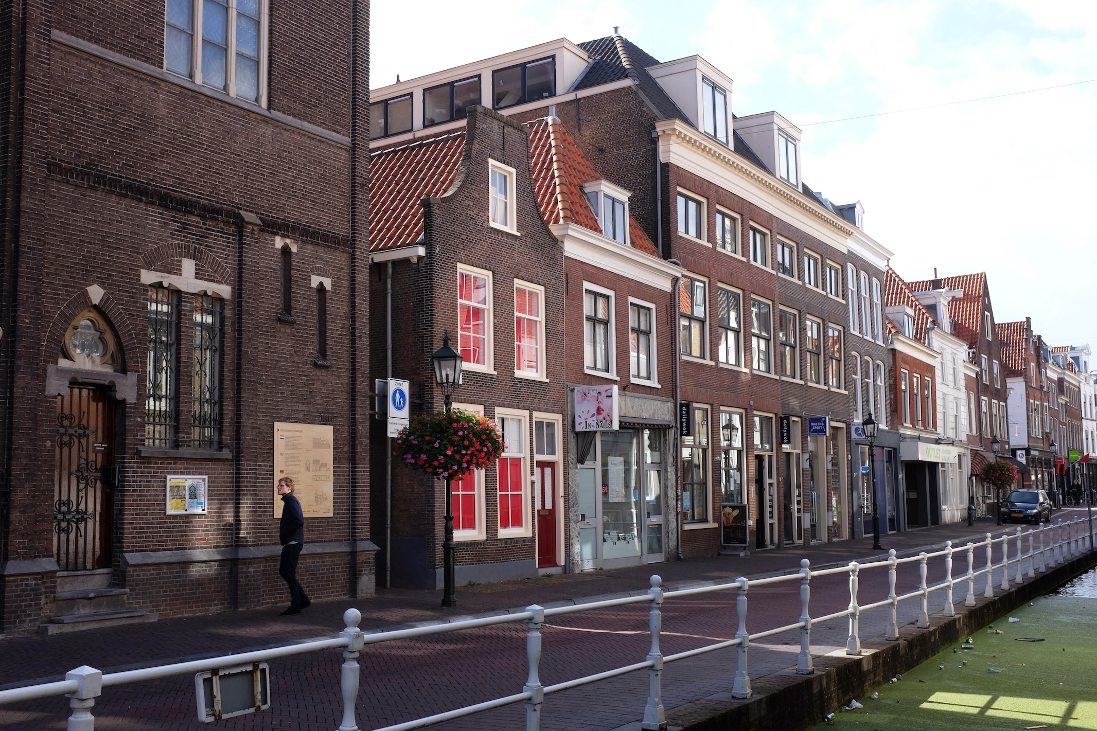 View from the street of possible Vermeer home
